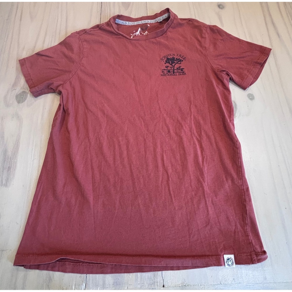 Free Planet Joshua Tree National Park Graphic Tee Rust Orange Small FT9KE84NW6A2 - Picture 12 of 13